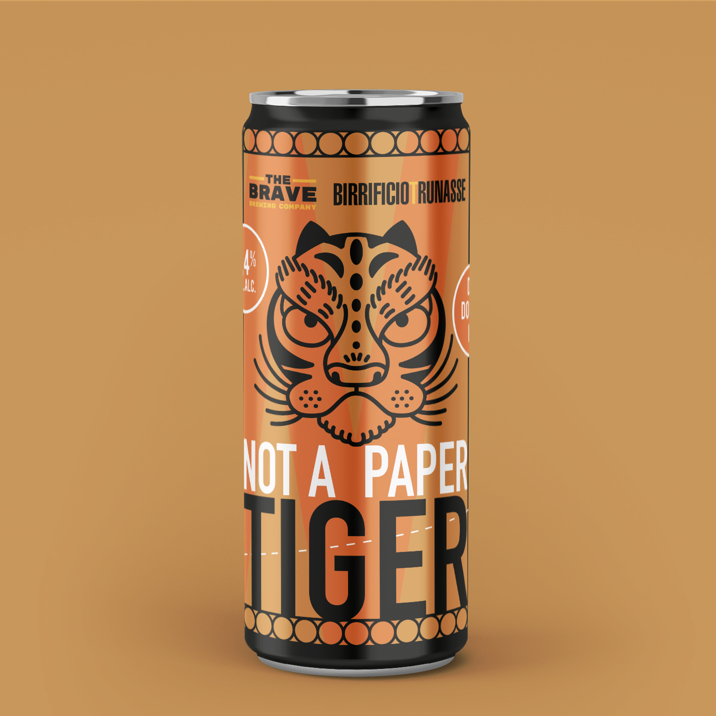 Not A Paper Tiger - Birra double IPA - Lattina | Birrificio The Brave